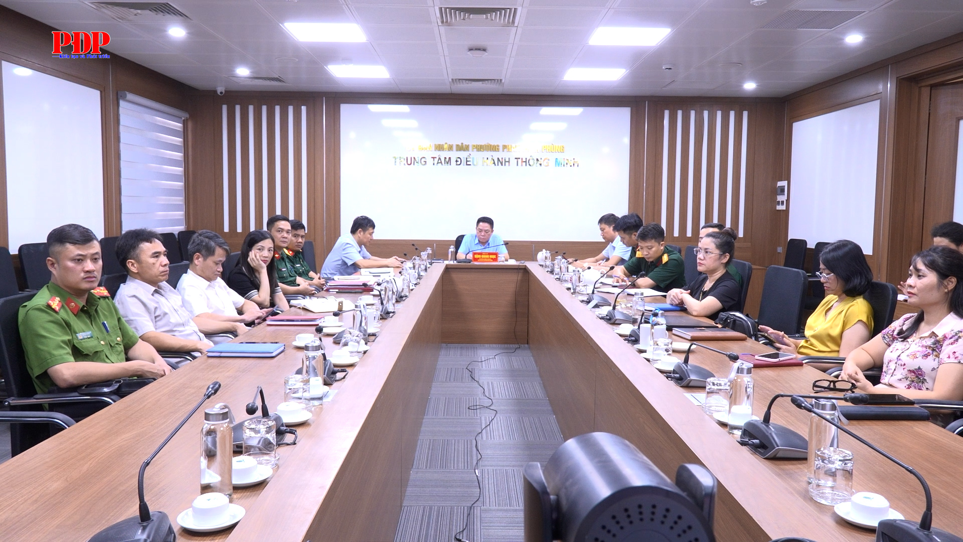 Phường Phan Đình Phùng tham dự Hội nghị trực tuyến tổng kết thực hiện các luật về quốc phòng, quân sự