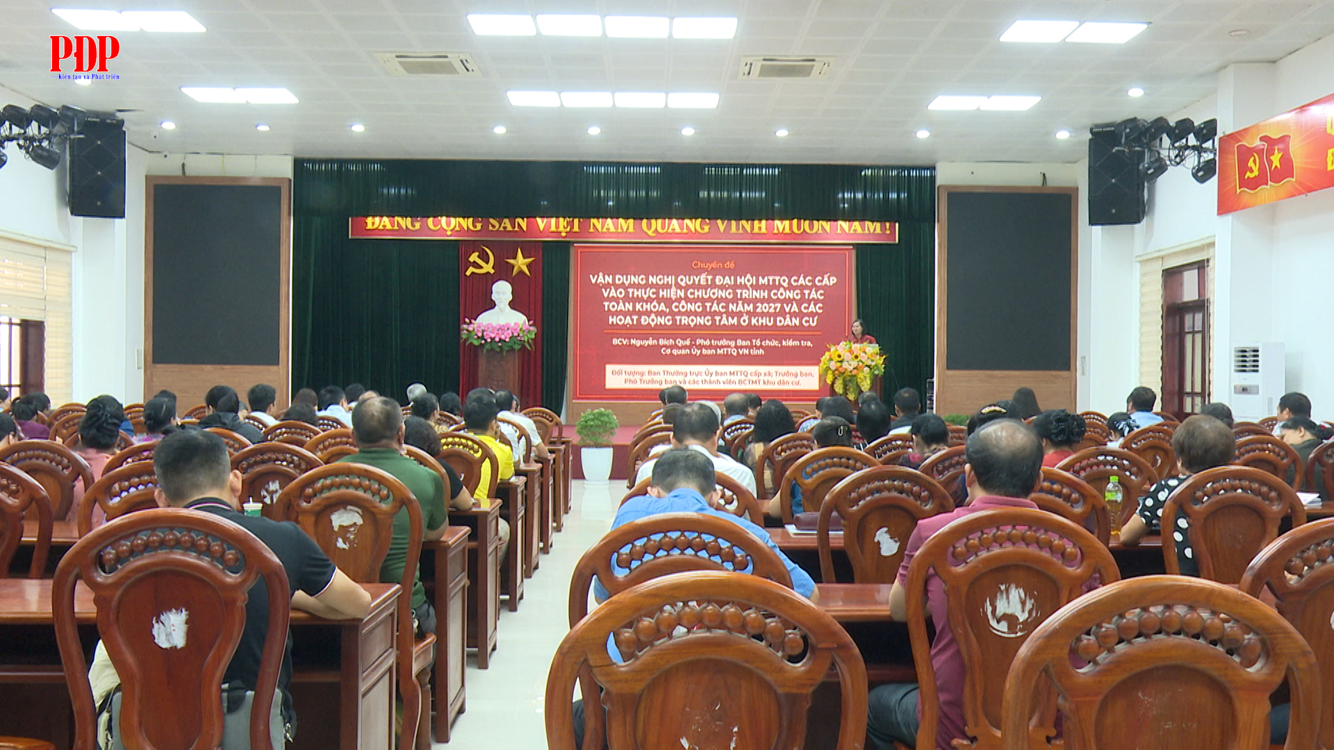 Phường Phan Đình Phùng triển khai Nghị quyết Đại hội MTTQ Việt Nam các cấp nhiệm kỳ 2026 - 2031.
