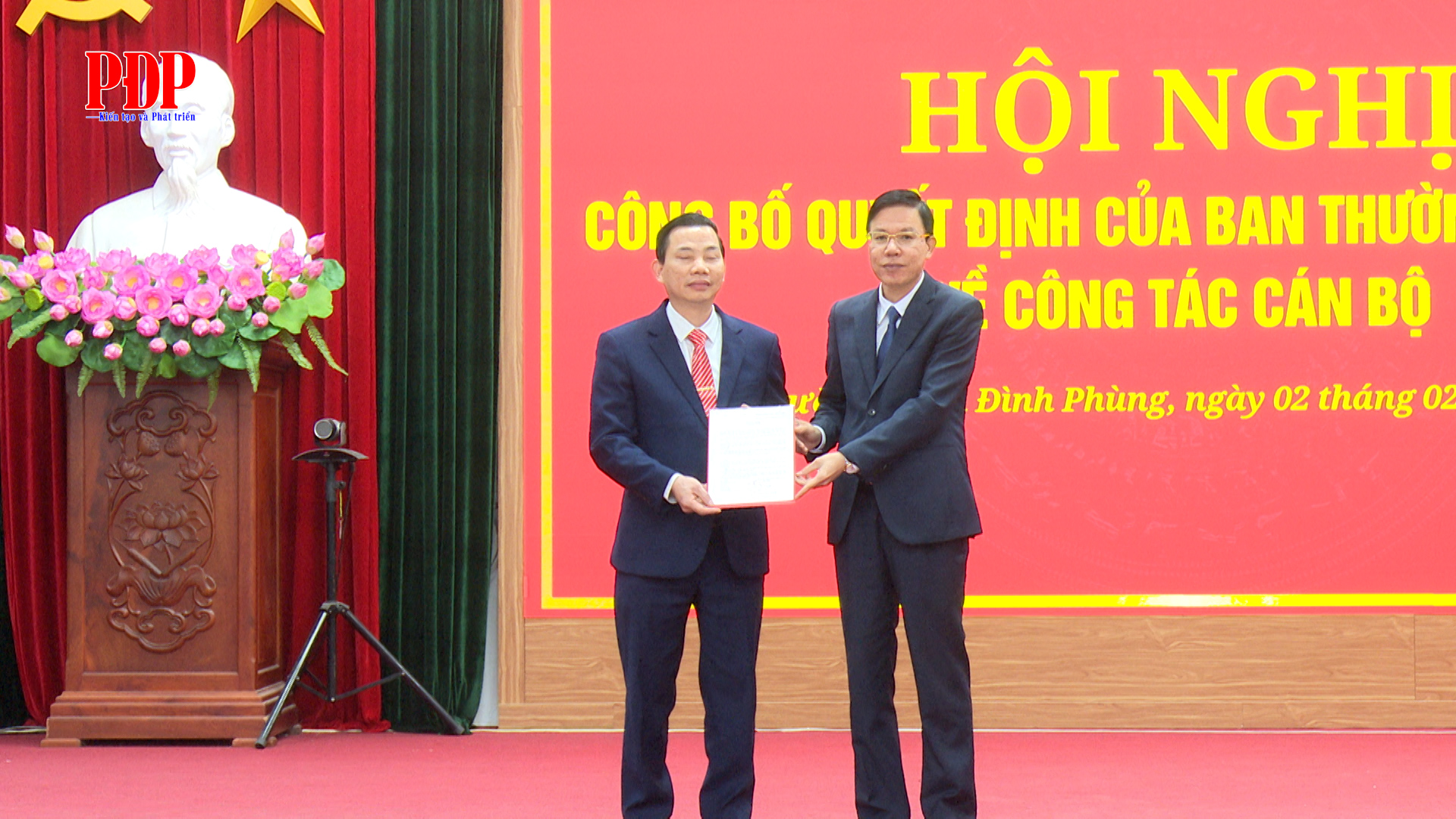 Đồng chí Mai Trọng Tấn được chỉ định giữ chức Phó Bí thư Đảng ủy phường Phan Đình Phùng