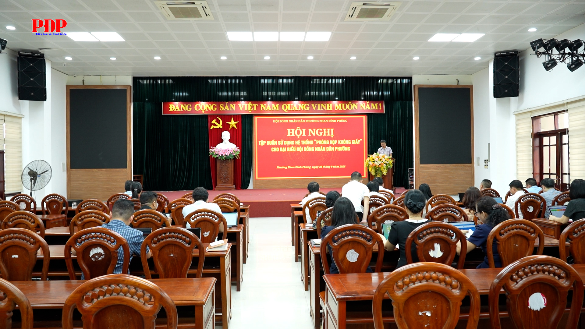 Phường Phan Đình Phùng: Tập huấn sử dụng hệ thống 