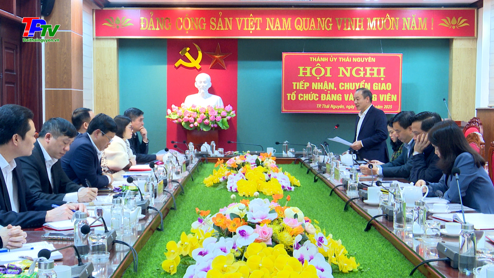 Thành ủy Thái Nguyên: Tiếp nhận Tổ chức cơ sở đảng và đảng viên.
