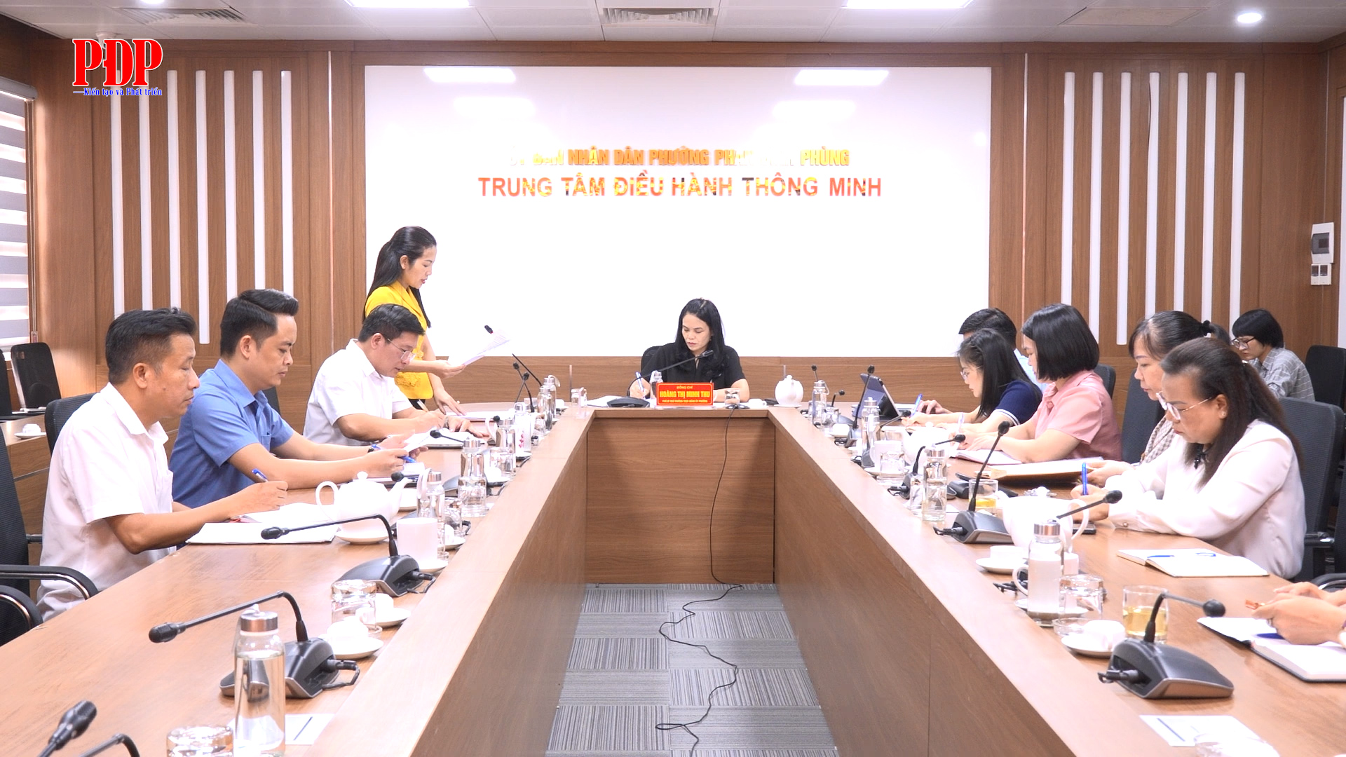 Đảng ủy phường Phan Đình Phùng đánh giá tiến độ một số nhiệm vụ trọng tâm trong công tác xây dựng Đảng.