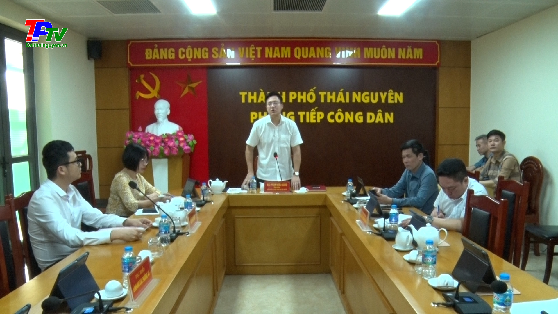 Lãnh đạo UBND TP. Thái Nguyên tiếp công dân định kỳ tháng 4/2025.