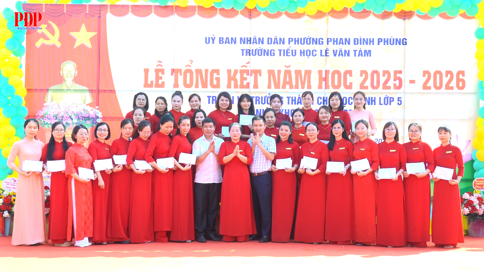 Trường Tiểu học Lê Văn Tám: Tổng kết năm học 2025-2026
