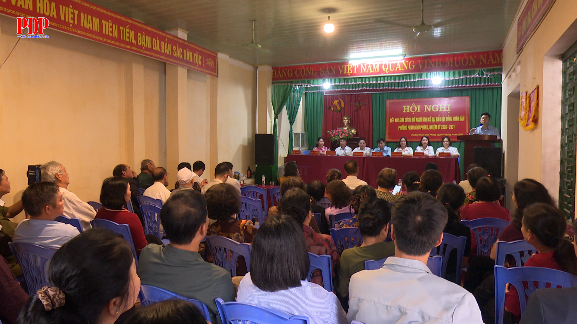 Hội nghị tiếp xúc cử tri với những người ứng cử đại biểu HĐND phường Phan Đình Phùng nhiệm kỳ 2026-2031 tại Đơn vị bầu cử số 1