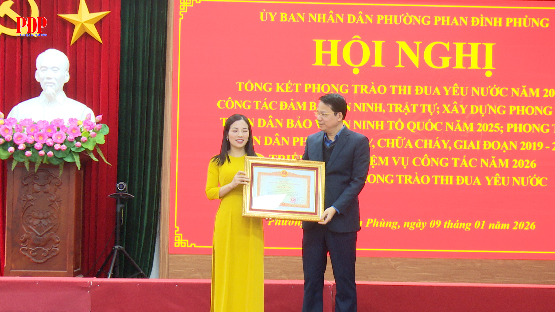 Phường Phan Đình Phùng: Phát động phong trào thi đua yêu nước năm 2026