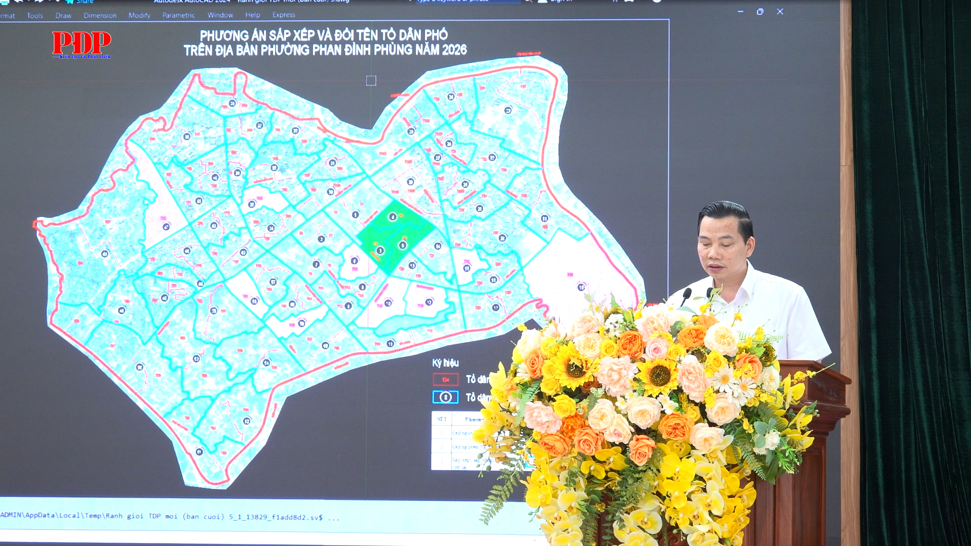 Triển khai kế hoạch lấy ý kiến nhân dân về dự thảo đề án sắp xếp, sáp nhập và đổi tên tổ dân phố trên địa bàn phường Phan Đình Phùng