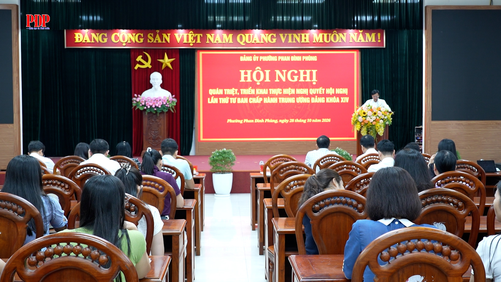 Đảng ủy phường Phan Đình Phùng: Quán triệt, triển khai thực hiện các Nghị Quyết của Trung ương