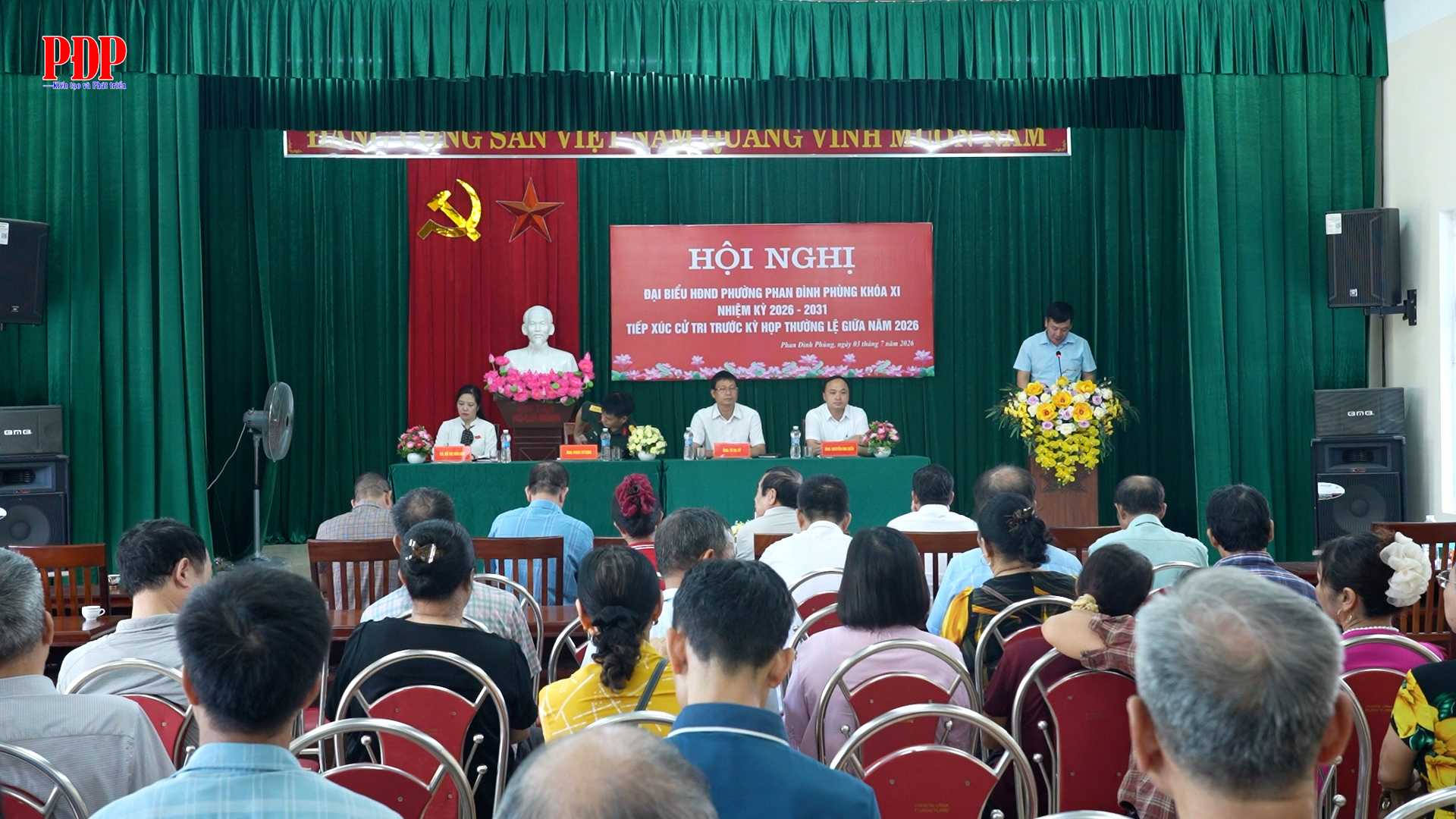 Đại biểu HĐND phường Phan Đình Phùng tiếp xúc cử tri  trước Kỳ họp thường lệ giữa năm 2026