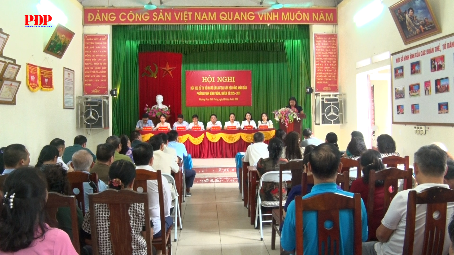 Những người ứng cử đại biểu HĐND phường Phan Đình Phùng nhiệm kỳ 2026 -2031 tại đơn vị bầu cử số 1 tiếp xúc cử tri tổ 19,20 và 21.