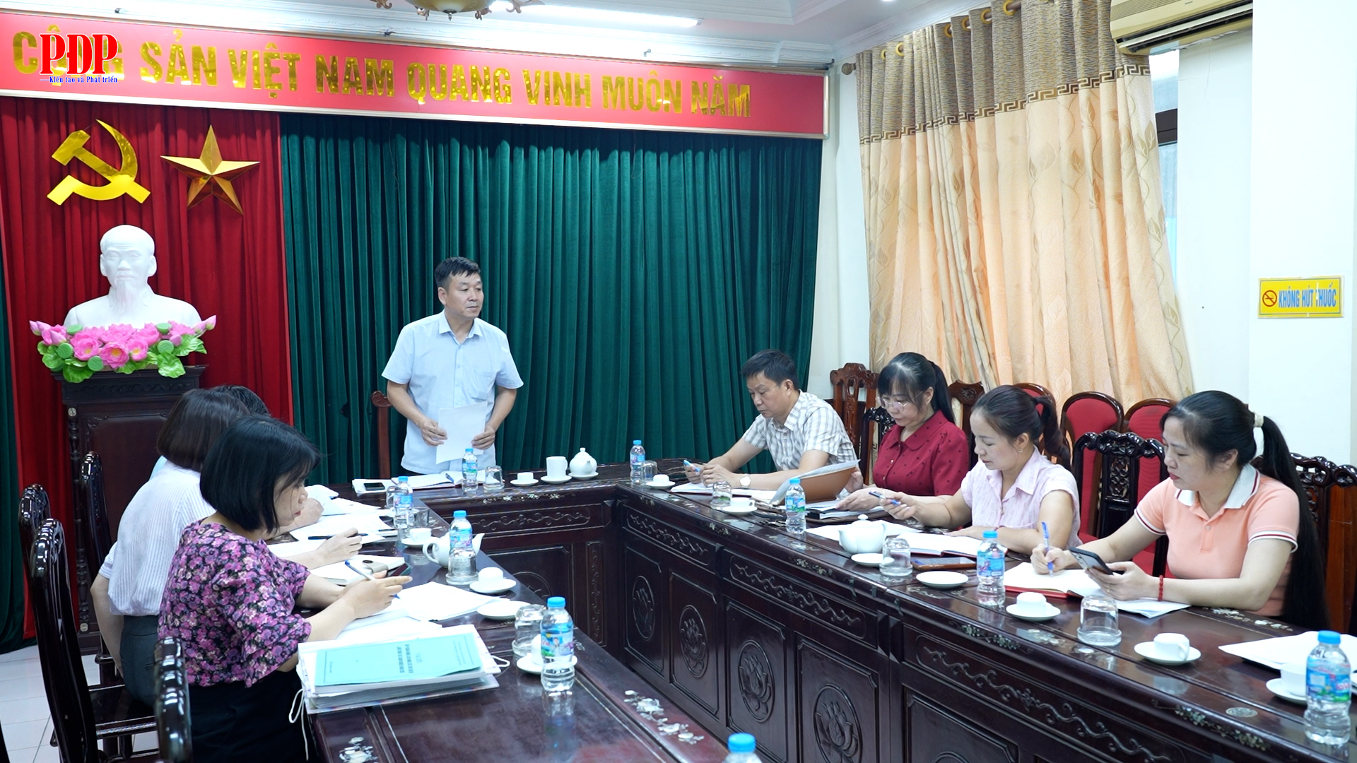 Ban VH - XH, HĐND phường Phan Đình Phùng giám sát việc thực hiện công tác giảm nghèo trên địa bàn