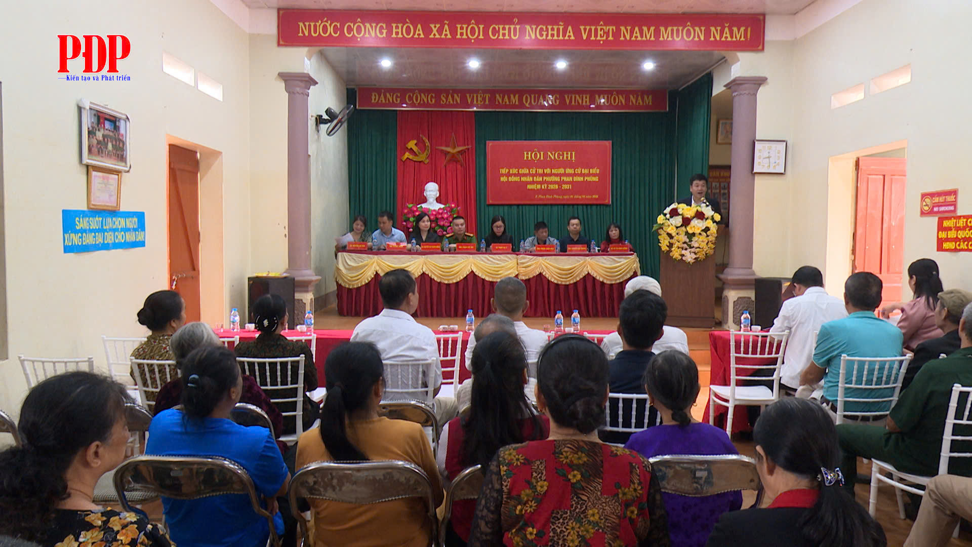 Người ứng cử đại biểu HĐND phường Phan Đình Phùng nhiệm kỳ 2026-2031 tại Đơn vị bầu cử số 2 tiếp xúc cử tri