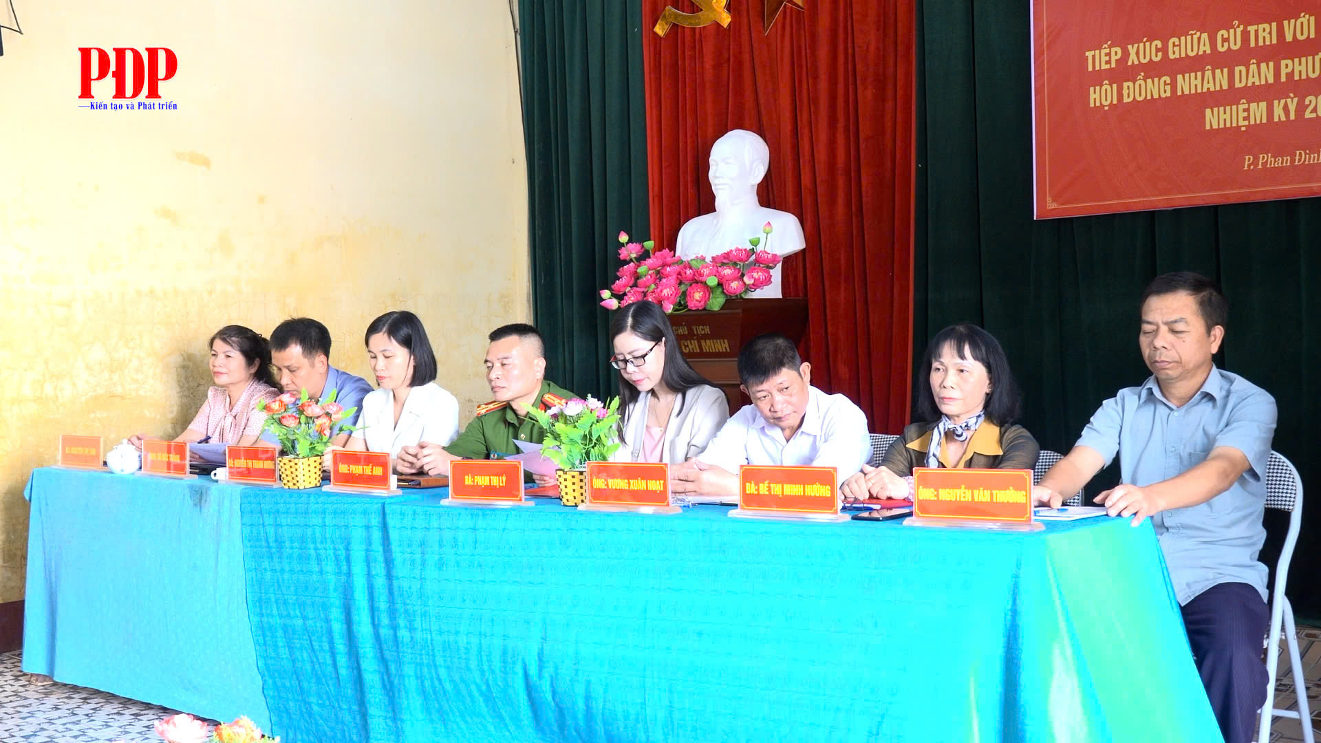 Hội nghị tiếp xúc giữa cử tri với những người ứng cử đại biểu HĐND phường Phan Đình Phùng nhiệm kỳ 2026-2031, đơn vị bầu cử số 2