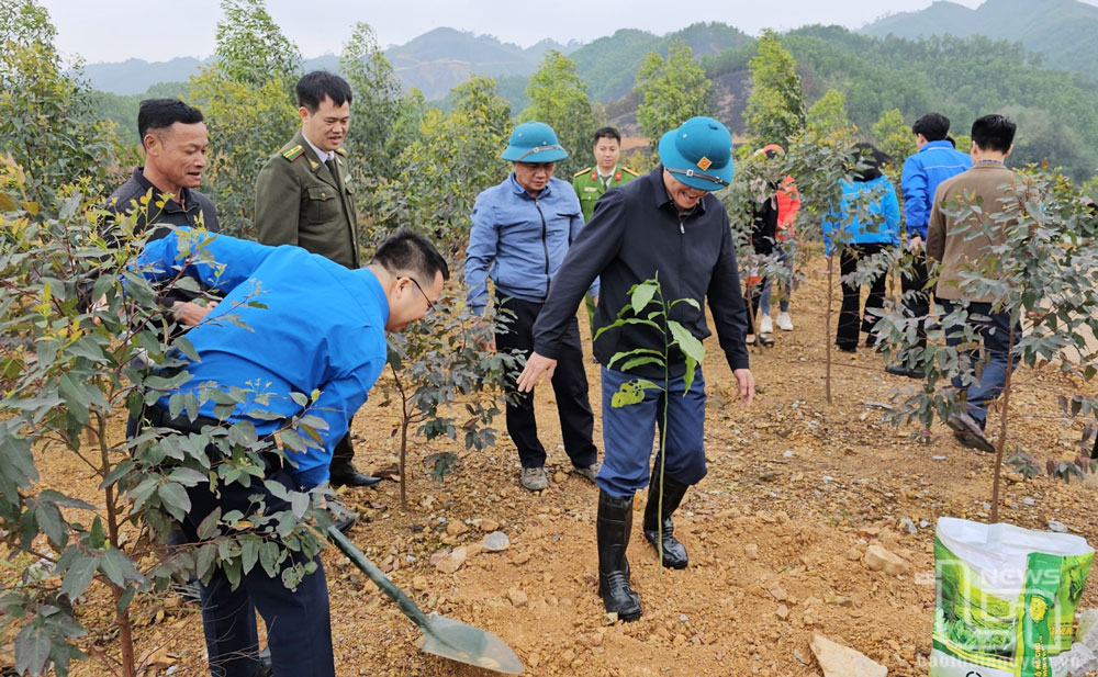 Tuổi trẻ Thái Nguyên lan tỏa Tết trồng cây
