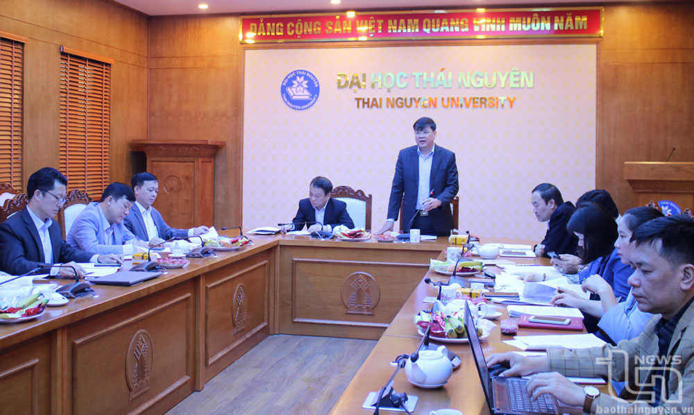Kiểm tra việc lãnh đạo, chỉ đạo triển khai các nghị quyết, đề án tại Đại học Thái Nguyên