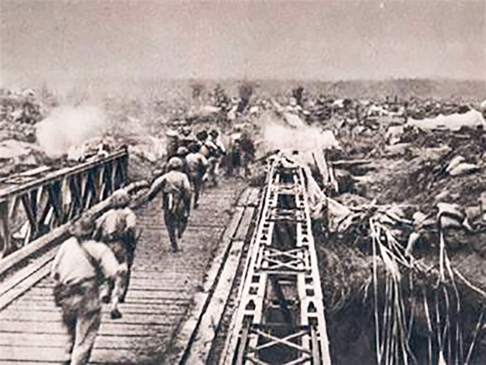 Ghi bên cầu Mường Thanh