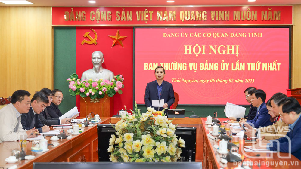 Hội nghị lần thứ nhất Ban Thường vụ Đảng ủy các cơ quan đảng tỉnh: Phát huy tinh thần trách nhiệm cao để các hoạt động hiệu quả, kịp thời