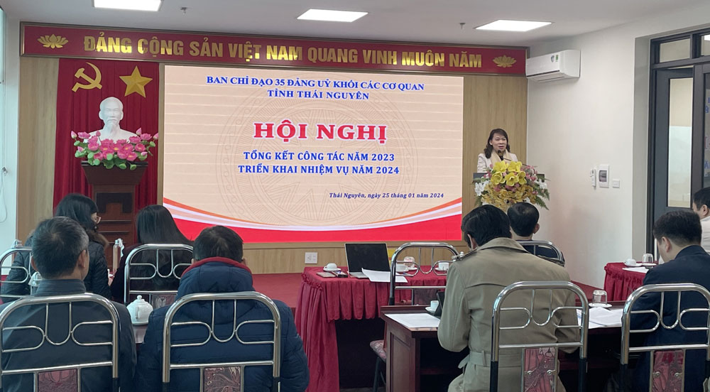 Đảng ủy Khối các cơ quan tỉnh: Tiếp tục thực hiện hiệu quả Nghị quyết số 35-NQ/TW