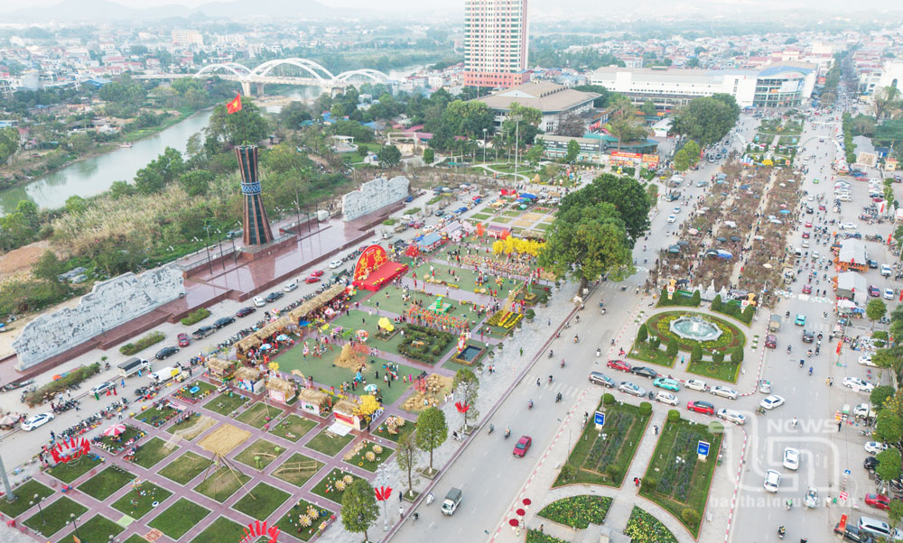 Thái Nguyên rộn ràng đón Xuân mới