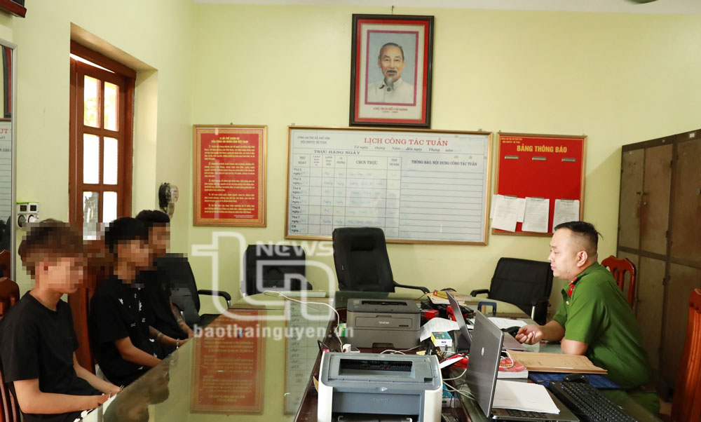 Công an TP. Phổ Yên: Khởi tố 3 bị can vì tội Cướp giật tài sản