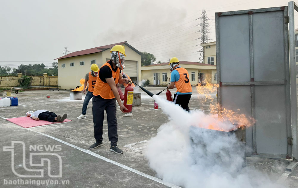 Thái Nguyên: Tăng cường biện pháp đảm bảo an toàn phòng cháy, chữa cháy
