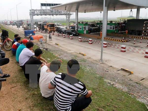 Tạm dừng thu phí trạm BOT trên Quốc lộ 32 qua Tam Nông, Phú Thọ