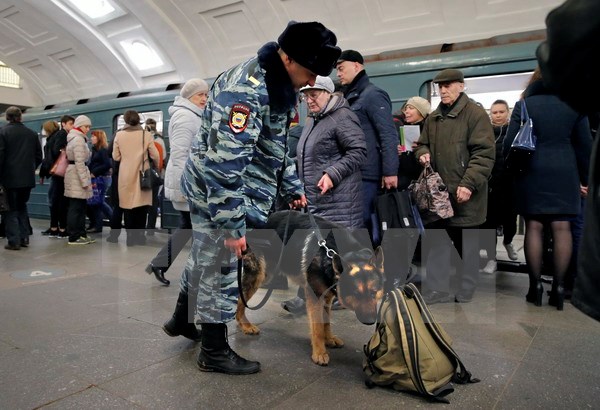 Lại xảy ra nổ bom ở thư viện gần ga tàu điện ngầm St. Petersburg