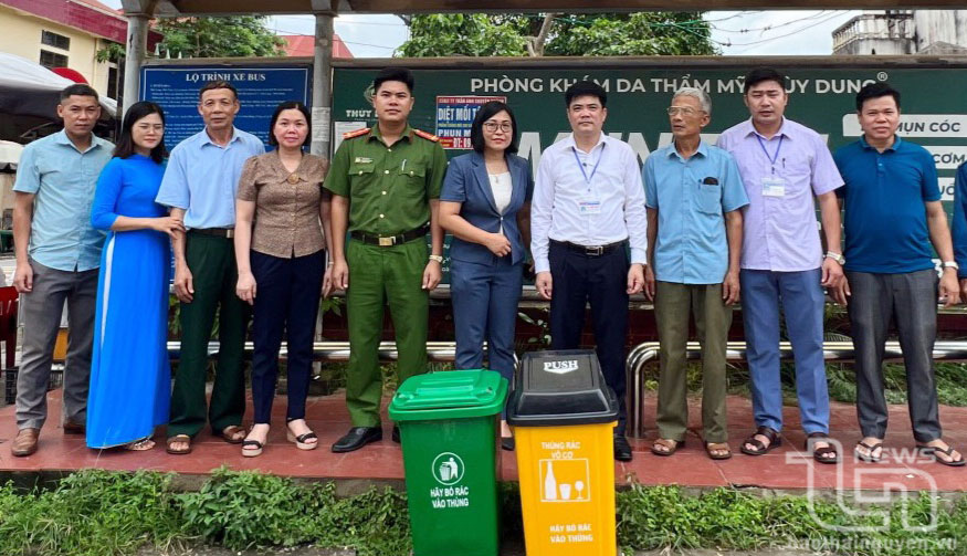 Phú Bình ra mắt mô hình “Tuyến đường không rác”