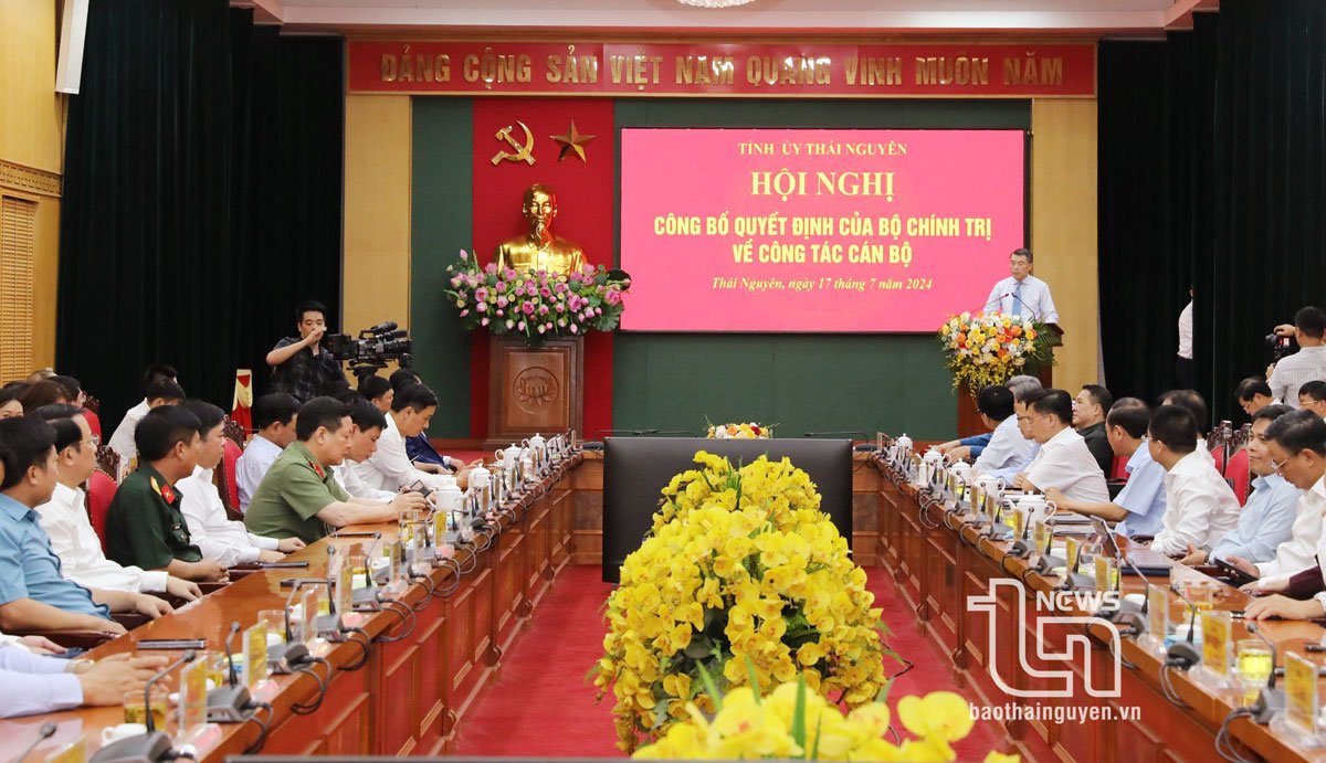 Đồng chí Trịnh Việt Hùng được Bộ Chính trị chuẩn y giữ chức Bí thư Tỉnh ủy Thái Nguyên