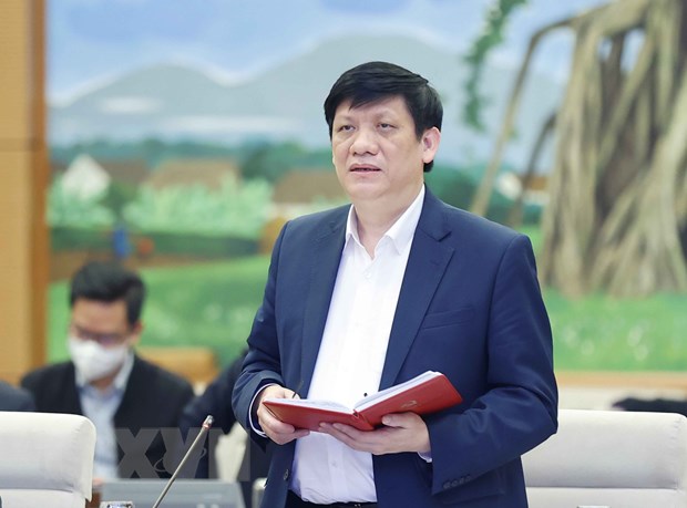 Quốc hội bãi nhiệm tư cách ĐBQH, phê chuẩn cách chức Bộ trưởng Bộ Y tế