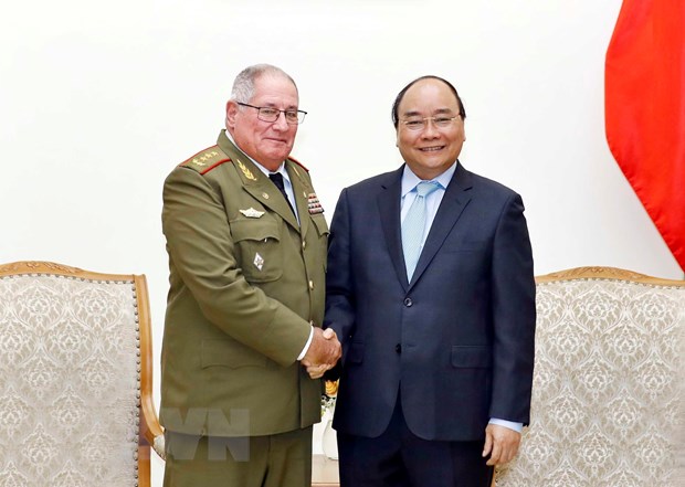 Thủ tướng Nguyễn Xuân Phúc tiếp Tổng Tham mưu trưởng Cuba