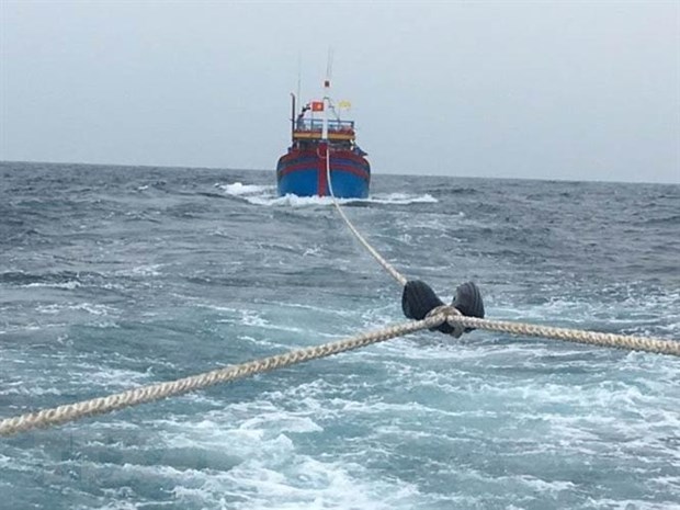 Cứu hộ, cứu nạn kịp thời các tàu cá và ngư dân gặp sự cố trên biển