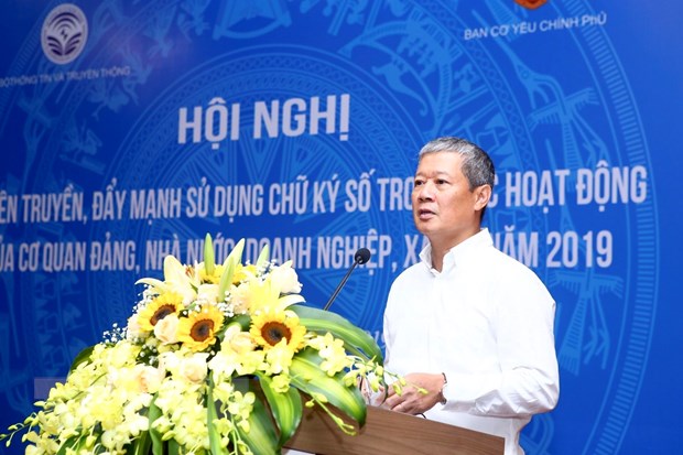 Gần 220.000 chứng thư số được triển khai ở cơ quan Đảng, Nhà nước