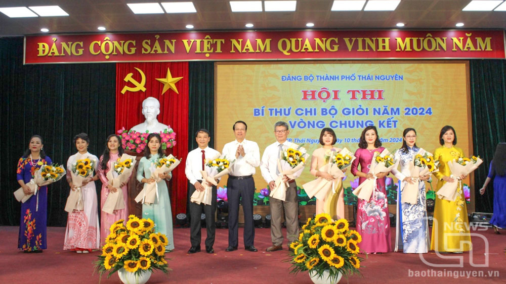TP. Thái Nguyên: Chung kết Hội thi Bí thư chi bộ giỏi cấp thành phố