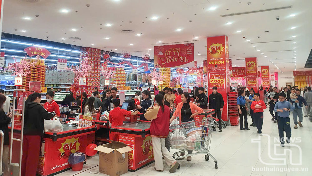 TP. Thái Nguyên: Tổng mức bán lẻ và dịch vụ tiêu dùng tăng 5,8%