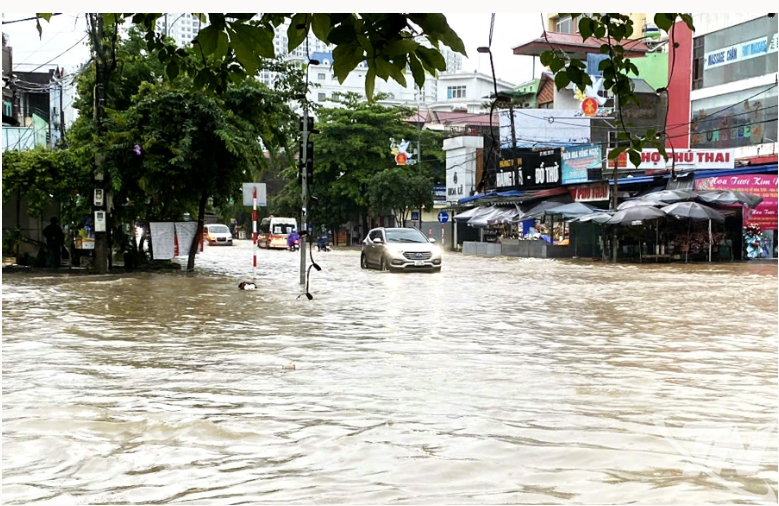 Giải pháp chống ngập úng khu vực trung tâm tỉnh