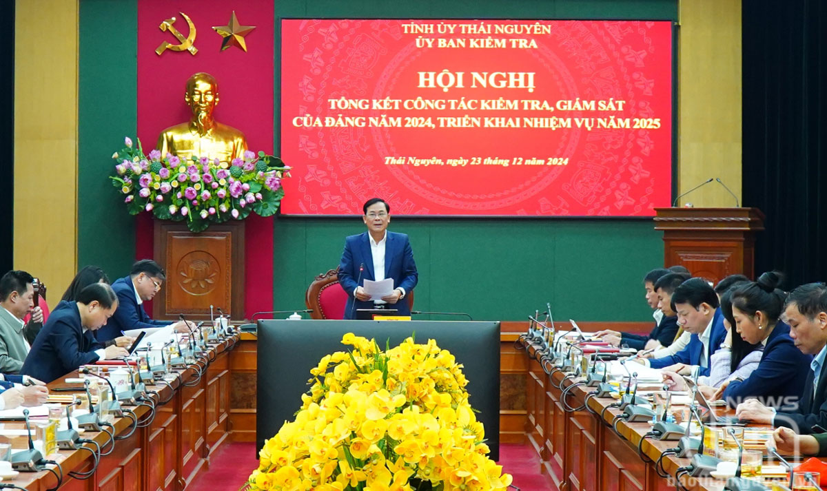 Tập trung thực hiện công tác kiểm tra, giám sát phục vụ đại hội đảng bộ các cấp