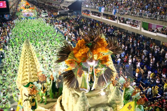 Río de Janeiro sẵn sàng chào đón lễ hội carnaval nóng bỏng