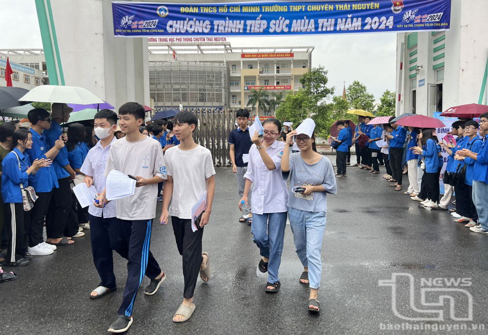 Thái Nguyên: Công bố điểm thi vào lớp 10 các trường THPT