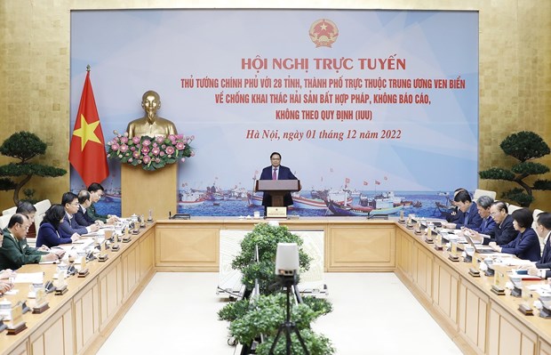 Thủ tướng: Chống khai thác hải sản bất hợp pháp vì lợi ích của ngư dân
