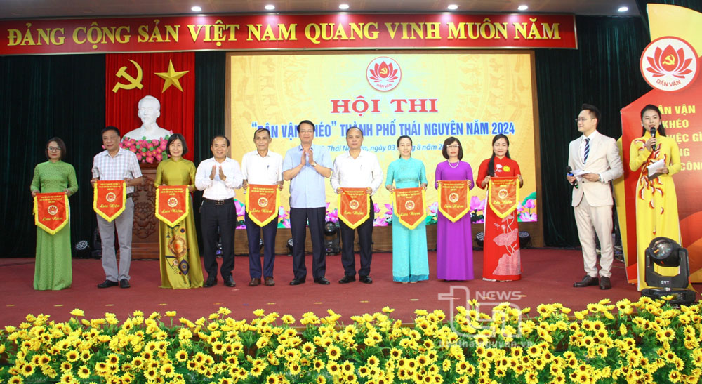 32 đội tham gia Hội thi “Dân vận khéo” của TP. Thái Nguyên