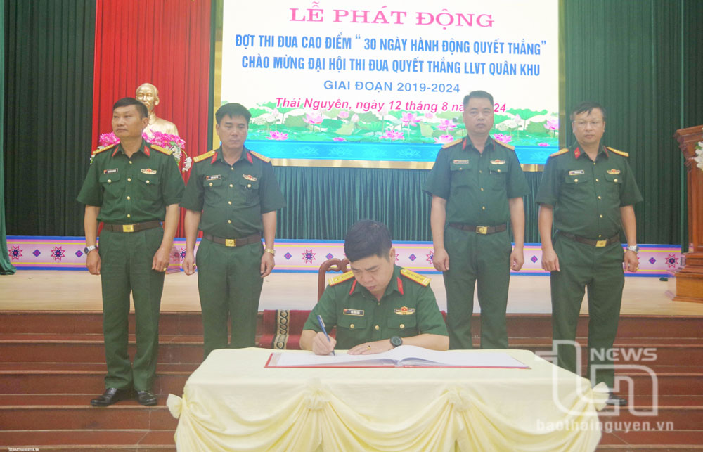 Phát động thi đua “30 ngày đêm hành động quyết thắng”