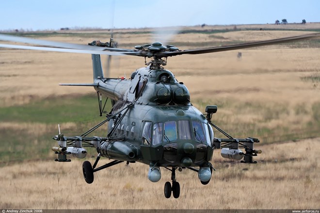Rơi trực thăng Mi-8 tại Nga, ít nhất 8 người thiệt mạng