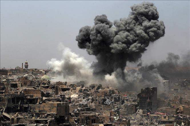 Mỹ không kích vào một căn cứ quân sự tại Iraq