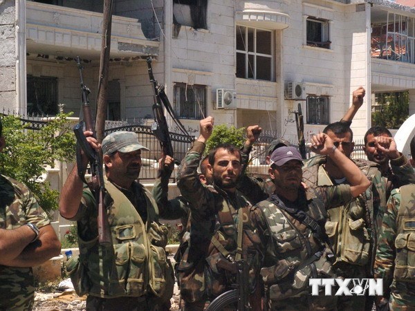 Quân đội của Syria tiến vào thành phố chiến lược Aleppo