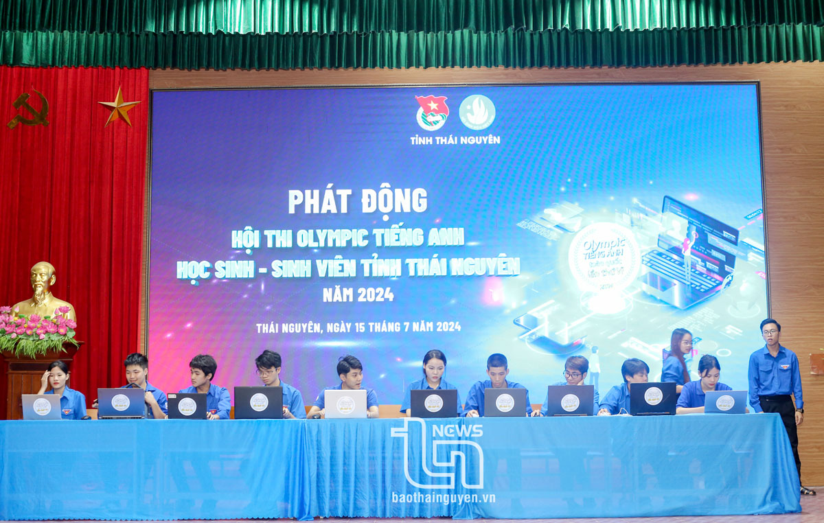 Phát động Hội thi Olympic tiếng Anh học sinh, sinh viên tỉnh Thái Nguyên