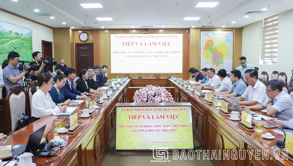Saigontel đề xuất hợp tác đầu tư công nghệ tế bào gốc tại Thái Nguyên