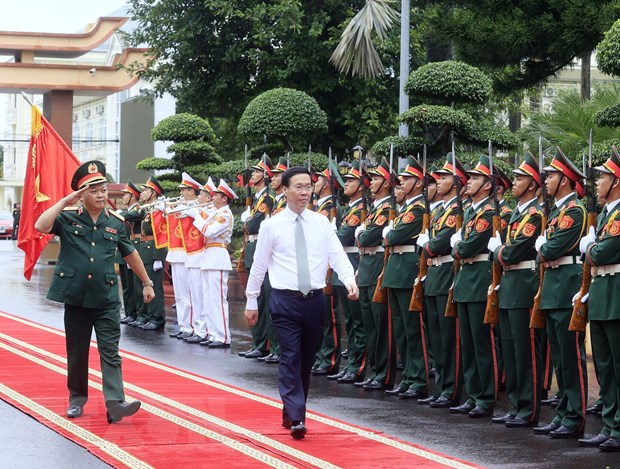 Chủ tịch nước: Binh đoàn 15 thực hiện tốt 3 chức năng của quân đội