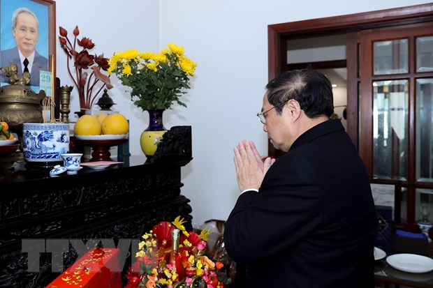 Thủ tướng tưởng niệm Thủ tướng Phạm Văn Đồng, Đại tướng Võ Nguyên Giáp