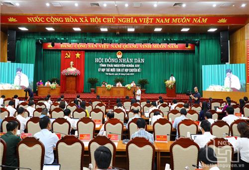 Kỳ họp thứ 18 HĐND tỉnh Thái Nguyên: Thông qua 11 nghị quyết về phát triển kinh tế - xã hội